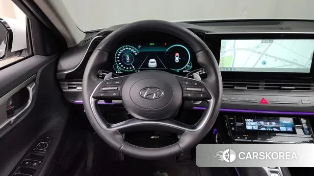 Hyundai The New Grandeur IG Hybrid 2022 Белый из Кореи, фото 4