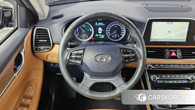Hyundai Grandeur IG Hybrid 2018 Черный из Кореи, фото 4