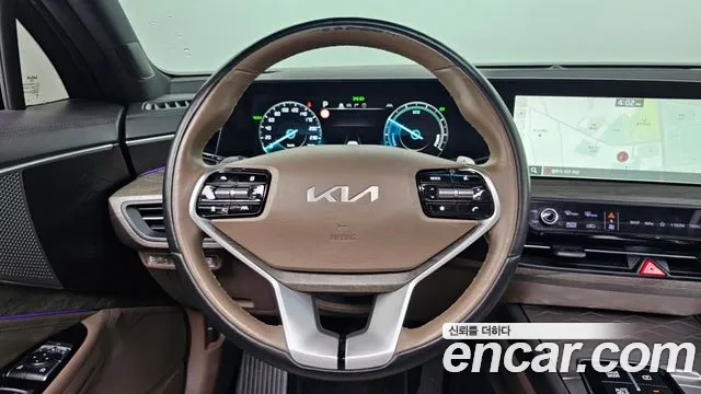 Kia K8 Hybrid 2022 Серый из Кореи, фото 4