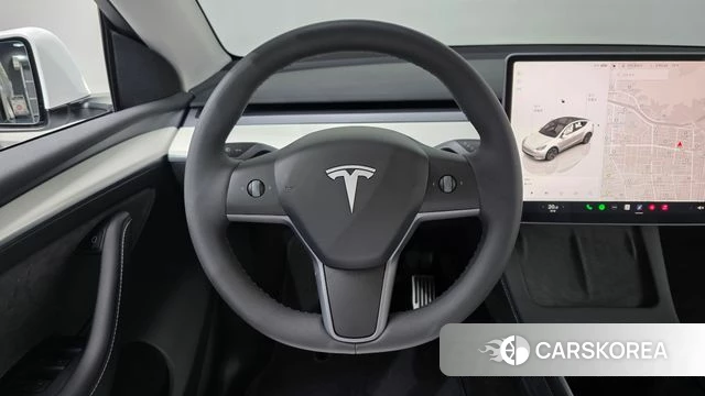 Tesla Model Y 2024 Белый из Кореи, фото 4