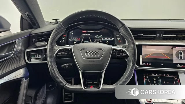 Audi S7 (4K) 2021 Черный из Кореи, фото 4