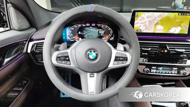 BMW 6 Series GT (G32) 2022 Черный из Кореи, фото 4