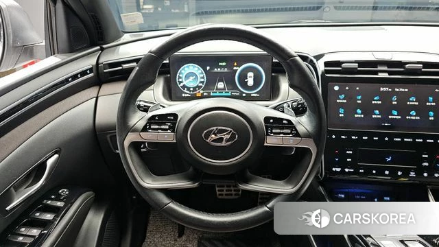 Hyundai Tucson Hybrid (NX4) 2020 Белый из Кореи, фото 4
