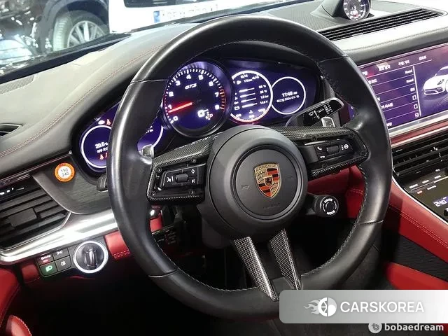 Porsche Panamera (971) 2023 Темно-зеленый из Кореи, фото 4