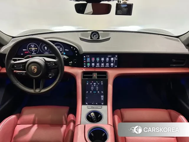 Porsche Taycan 2023 Черный из Кореи, фото 4