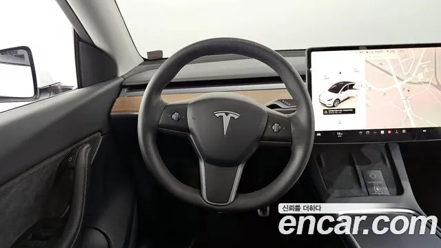 Tesla Model Y 2022 Белый из Кореи, фото 4