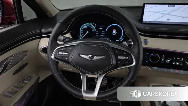 Genesis GV70 2024 Красный из Кореи, фото 4