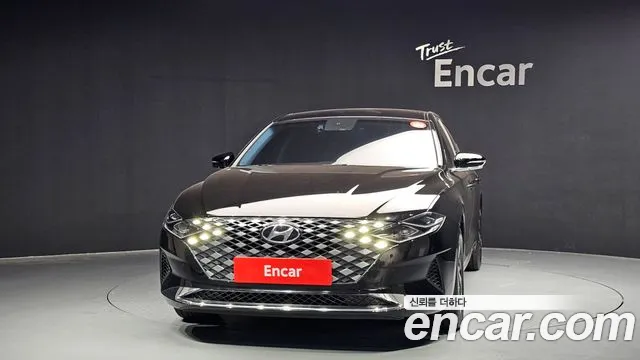 Hyundai The New Grandeur IG Hybrid 2020 Черный из Кореи, фото 4