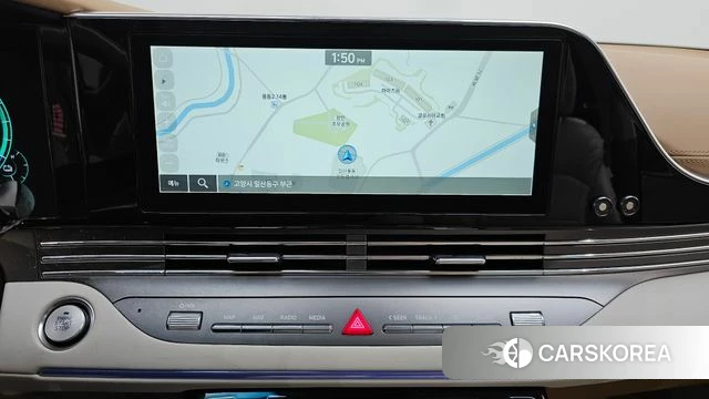 Hyundai The New Grandeur IG Hybrid 2022 Белый из Кореи, фото 4