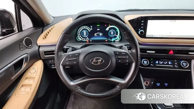 Hyundai Sonata Hybrid (DN8) 2020 Черный из Кореи, фото 4