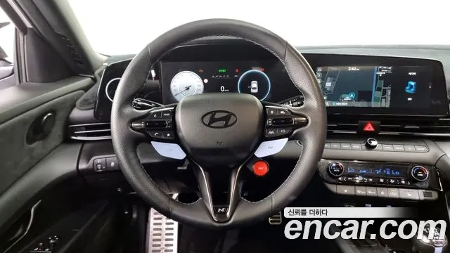 Hyundai The New Avante (CN7) 2024 Белый из Кореи, фото 4