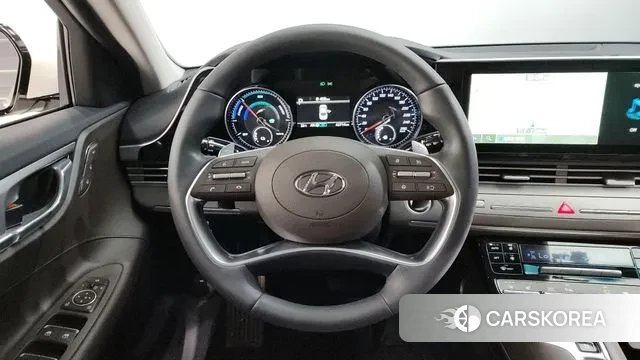 Hyundai The New Grandeur IG Hybrid 2021 Белый из Кореи, фото 4