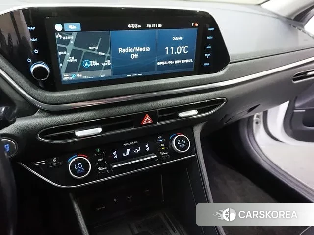 Hyundai Sonata (DN8) 2020 Белый из Кореи, фото 4