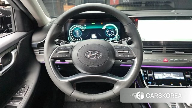 Hyundai The New Grandeur IG Hybrid 2021 Черный из Кореи, фото 4