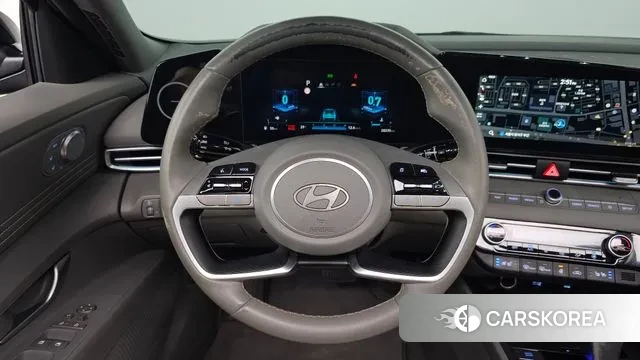 Hyundai The New Avante (CN7) 2023 Черный из Кореи, фото 4