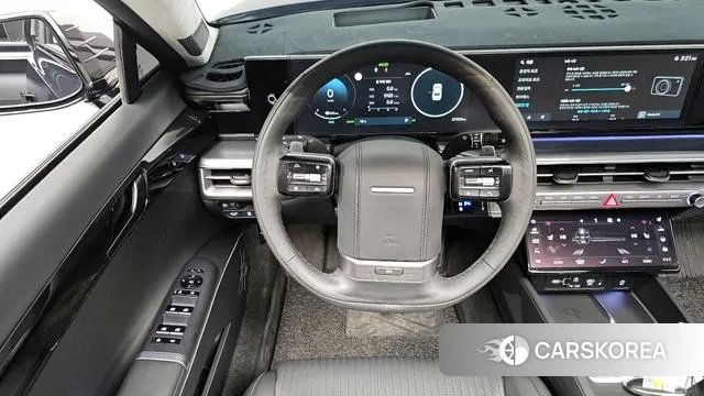 Hyundai Grandeur Hybrid (GN7) 2024 Черный из Кореи, фото 4