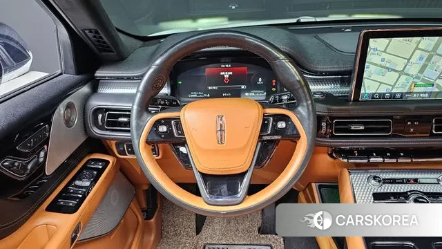 Lincoln Aviator 2nd generation 2021 Белый из Кореи, фото 4