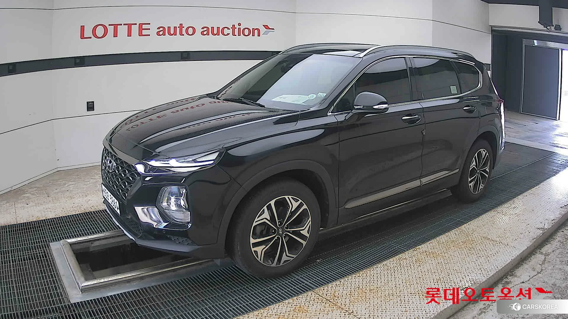 Hyundai Santa Fe 2019 Черный из Кореи, фото 4