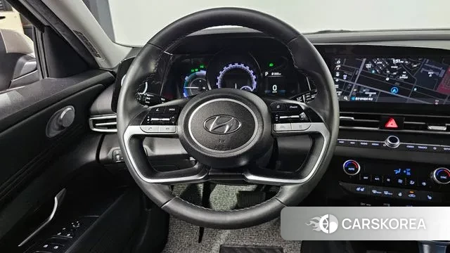 Hyundai Avante Hybrid (CN7) 2021 Серый из Кореи, фото 4