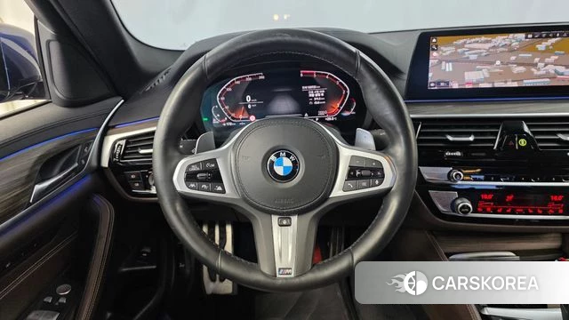 BMW 5 Series (G30) 2019 Синий из Кореи, фото 4