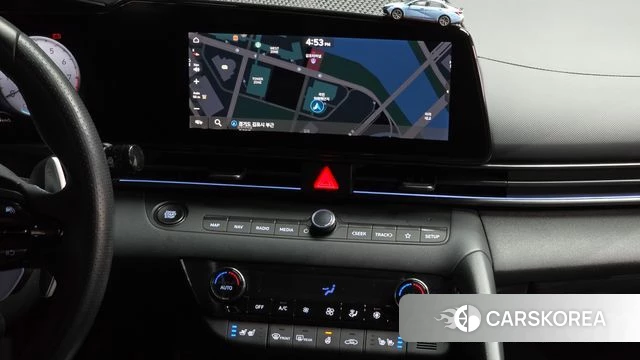 Hyundai Avante (CN7) 2022 Небесно-голубой из Кореи, фото 4