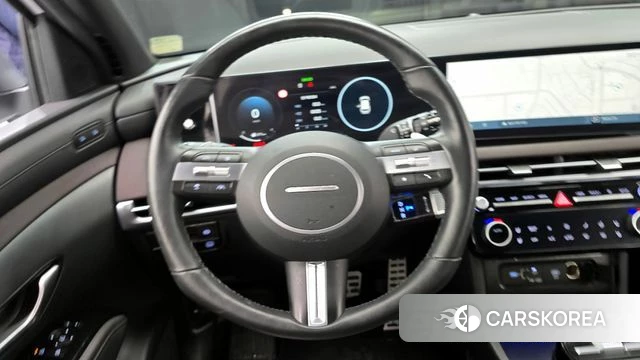 Hyundai The New Tucson Hybrid (NX4) 2024 Белый из Кореи, фото 4