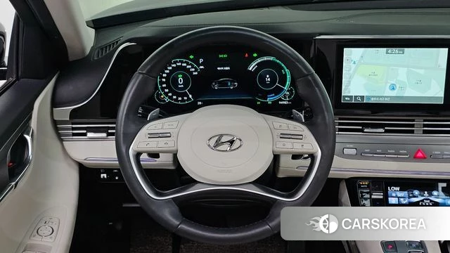 Hyundai The New Grandeur IG Hybrid 2021 Черный из Кореи, фото 4
