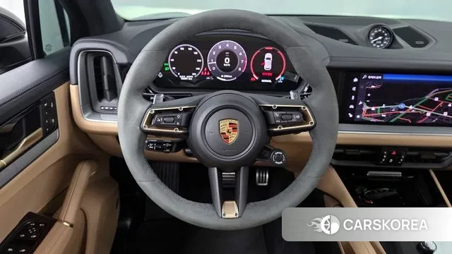 Porsche Cayenne (PO536) 2024 Черный из Кореи, фото 4