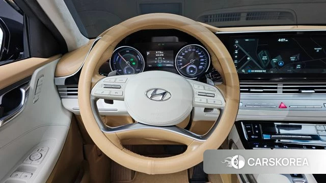 Hyundai The New Grandeur IG Hybrid 2020 Черный из Кореи, фото 4