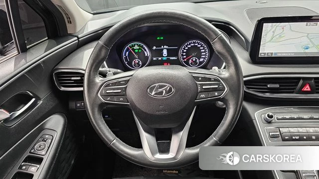 Hyundai The New Santa Fe 2022 Черный из Кореи, фото 4