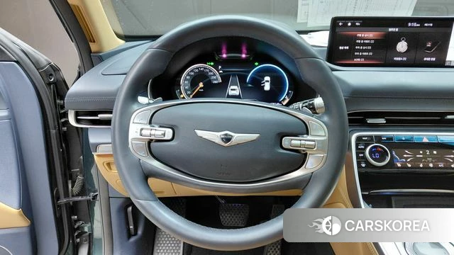 Genesis GV80 2021 Темно-зеленый из Кореи, фото 4