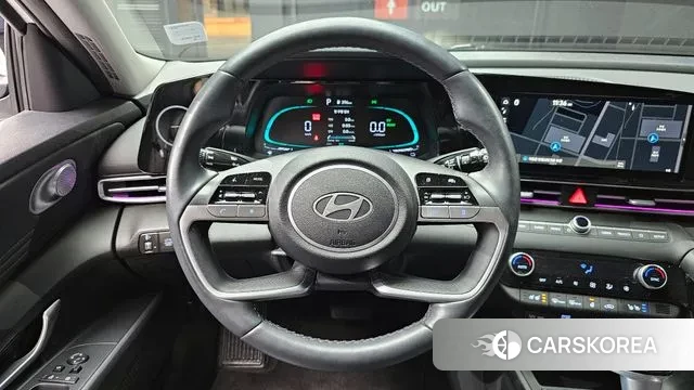 Hyundai The New Avante Hybrid (CN7) 2023 Белый из Кореи, фото 4