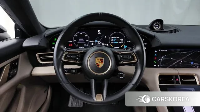 Porsche Taycan 2021 Черный из Кореи, фото 4