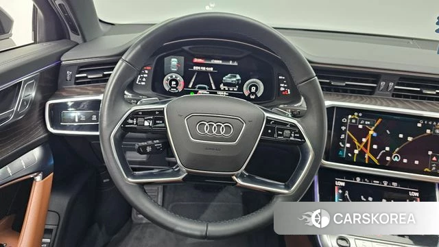 Audi A6 (C8) 2022 Черный из Кореи, фото 4