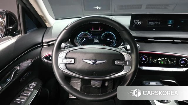 Genesis GV70 2021 Черный из Кореи, фото 4