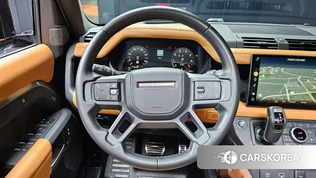 Land Rover Defender (L663) 2024 Зеленый из Кореи, фото 4