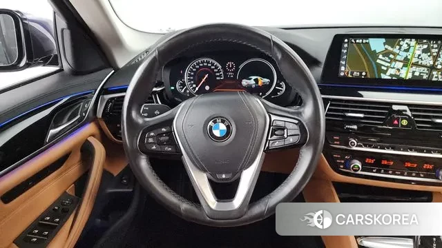 BMW 5 Series (G30) 2018 Черный из Кореи, фото 4