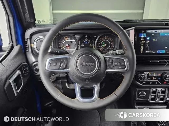 Jeep Wrangler (JL) 2024 Синий из Кореи, фото 4