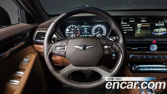 Genesis G90 2021 Черный из Кореи, фото 4