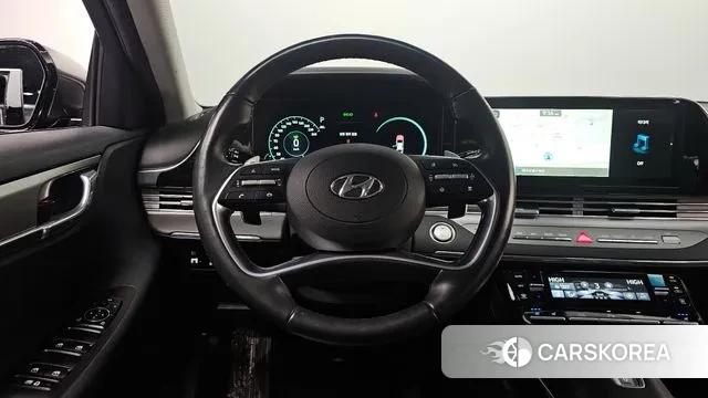 Hyundai The New Grandeur IG Hybrid 2021 Серый из Кореи, фото 4