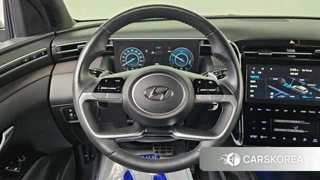 Hyundai Tucson Hybrid (NX4) 2022 Белый из Кореи, фото 4