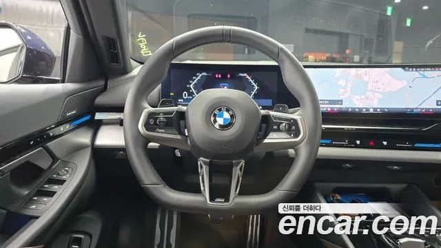 BMW 5 Series (G60) 2024 Черный из Кореи, фото 4