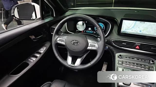 Hyundai The New Santa Fe 2023 Белый из Кореи, фото 4