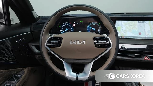 Kia K8 Hybrid 2024 Белый из Кореи, фото 4