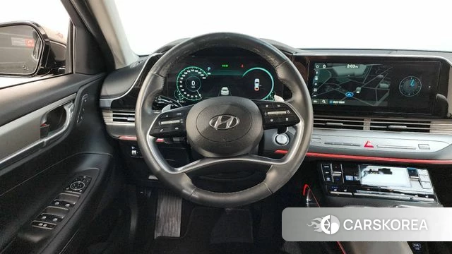 Hyundai The New Grandeur IG 2021 Черный из Кореи, фото 4