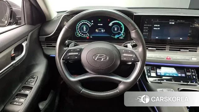 Hyundai The New Grandeur IG Hybrid 2020 Серый из Кореи, фото 4
