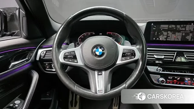 BMW 5 Series (G30) 2019 Черный из Кореи, фото 4