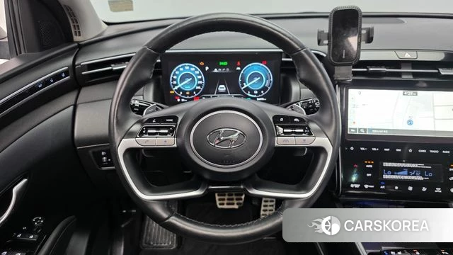 Hyundai Tucson Hybrid (NX4) 2022 Серый из Кореи, фото 4