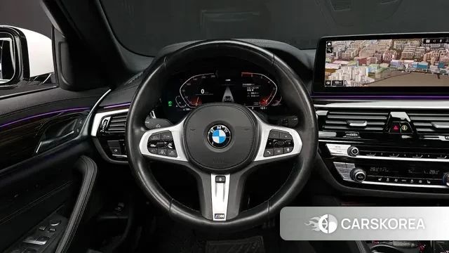 BMW 5 Series (G30) 2021 Белый из Кореи, фото 4