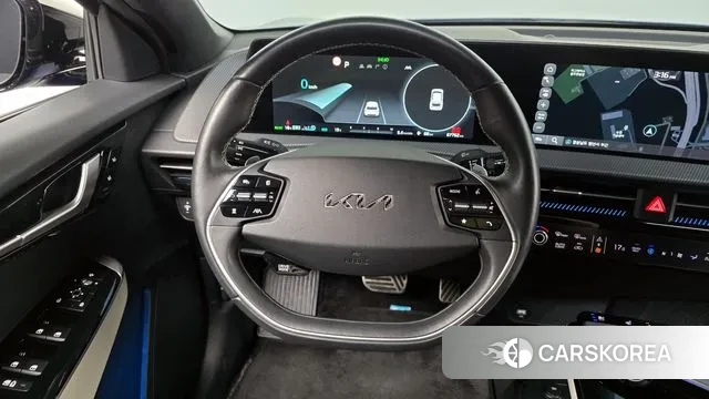 Kia EV6 2021 Синий из Кореи, фото 4